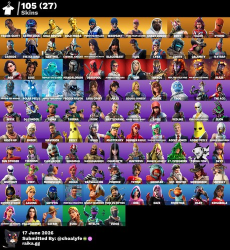Carta regalo fortnite - carta, travis