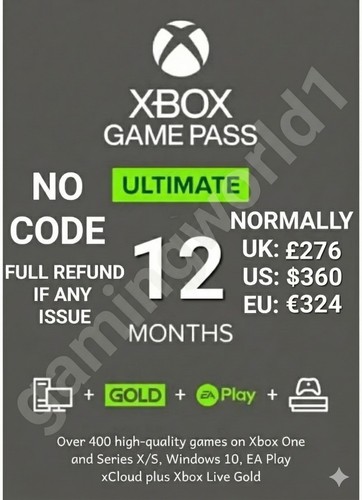 Xbox game pass ultimate - xbox,