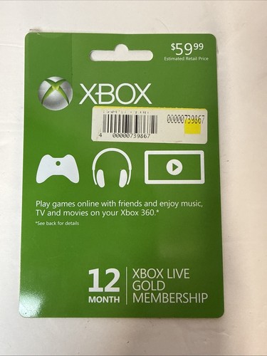 Nuova scheda xbox - nuova, gold